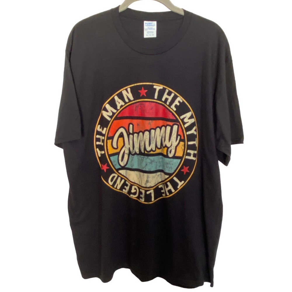 “Jimmy The Man The Myth The Legend” Jimmy Kimmel T-Shirt Short Sleeve XL
